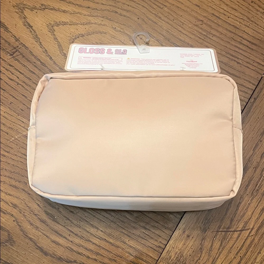 Gloss & Glo Beige‎ Makeup Bag